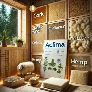 Materiales Ecológicos en Aislamiento de Obras